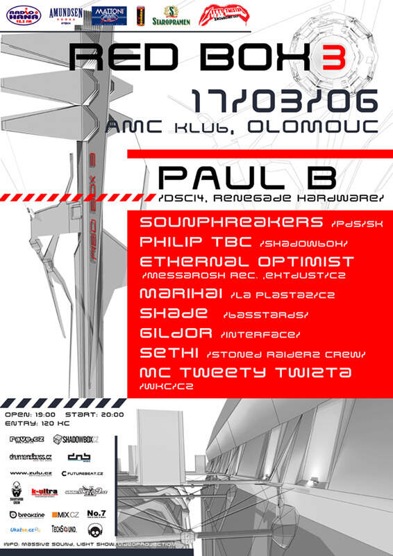Fotogalerie — Red Box 3 - Paul B-Philip TBC-Shade - AMC, Olomouc - 17.3.2006 by Rebellions